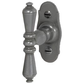 Bouton cr&eacute;mone sur platine Manoir 72 x 32 mm Brionne - V.1070300 photo du produit Principale M