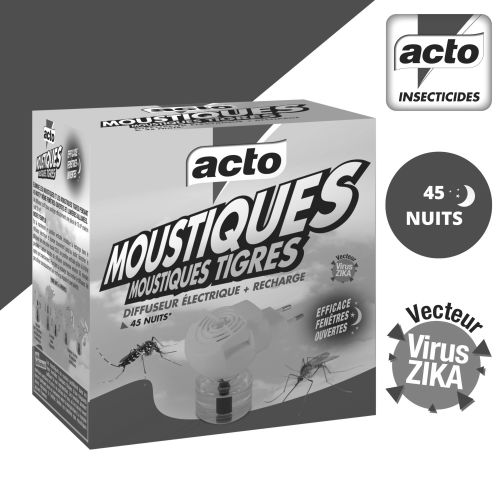 Diffuseur électrique moustiques - ACTO INSECTICIDES - SET3 pas cher Secondaire 2 L