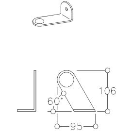 Poignée inox 316 diam. 32mm pas cher Principale M