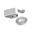 Lot de 2 ouvre portes pour pied en inox MERMIER 500016 photo du produit