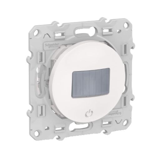 D&eacute;tecteur de mouvement ODACE blanc toutes charge 3 fils SCHNEIDER ELECTRIC S520523 photo du produit Principale L