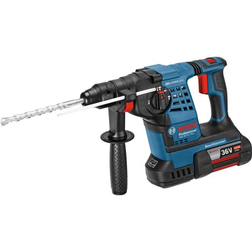 Perforateur-burineur SDS Plus 36 V GBH 36 V-LI Plus + 2 batteries 4 Ah + chargeur rapide + L-BOXX BOSCH 0611906003 photo du produit Secondaire 2 L