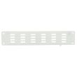 Grille menuiserie rectangulaire plate usage divers L 200mm - NICOLL - PF200 pas cher