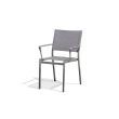 Fauteuil de jardin empilable STOCKHOLM gris anthracite - DCB GARDEN - STOCKHOLM-FT pas cher