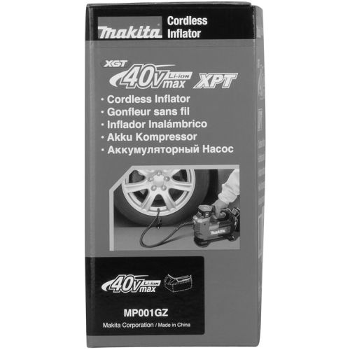 Gonfleur XGT 40V max Li-Ion (sans chargeur ni batterie) en boîte en carton - MAKITA - MP001GZ pas cher Secondaire 25 L