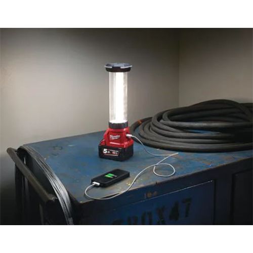 Lanterne de chantier 18 V M18 LL (sans batterie ni chargeur) en boite carton MILWAUKEE 4932430563 photo du produit Secondaire 4 L