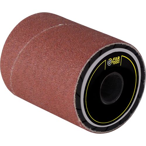 Rouleau caoutchouc avec manchon abrasif grain A80 60 mm FARTOOLS 110877 photo du produit Principale L