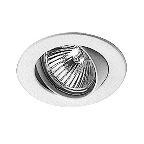 Spot encastrable 230V BTR222 blanc + lampe 50W orientable - SFN - 45222202 pas cher