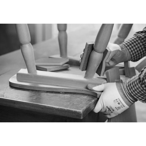 &Eacute;ponge abrasive  S471 Best for Flats & Edges pour pon&ccedil;age manuel des bords 69x97x26mm moyen - BOSCH - 2608608225 pas cher Secondaire 2 L