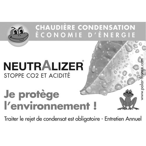 Neutraliseur de condensation gaz de 24kW - POLAR - NEUTR12GAZ pas cher Secondaire 1 L