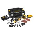 Multi-cutter 18 V + 2 batteries 2 Ah + chargeur universel + coffret T-STAK  DEWALT DCS355D2-QW photo du produit