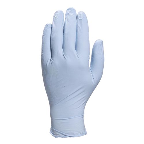 Boîte de 100 gants jetables nitrile poudrés VENITACTYL T7,5 DELTA PLUS V1400PB10007 photo du produit Principale L