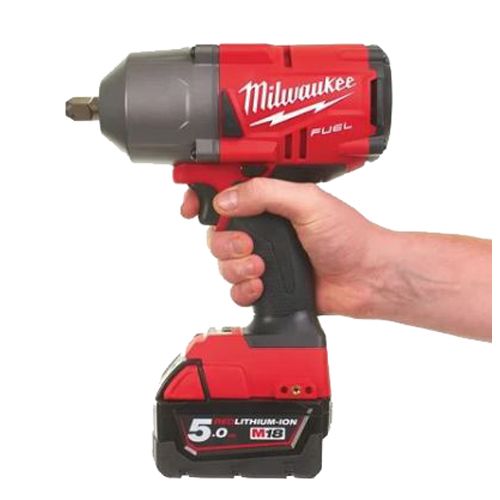 Boulonneuse à chocs 18 V M18 FHIWF12-502X + 2 batteries 5 Ah + chargeur rapide + coffret HD-BOX MILWAUKEE 4933459696 photo du produit Secondaire 3 L