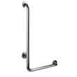 Barre d'appui douche en L à droite D32 H1150 Inox brillant - DELABIE - 5071DP2 pas cher