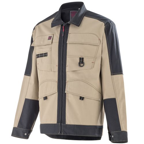 Blouson de travail SHEAR WORK  ATTITUDE beige/noir T1-S - LAFONT - LA-3ATTUP-204-1 pas cher