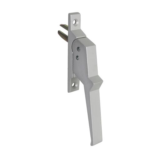 Poignée de crémone aluminium à 1 fourche fixation à vis ARGENTA 517101 photo du produit Secondaire 2 L