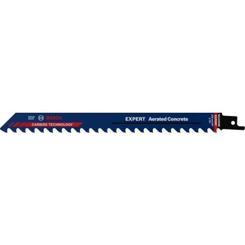 Lame de scie sabre Expert Carbure S1141HM Aerated Concrete 225 mm BOSCH 2608900408 photo du produit Principale L