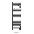 Radiateur sèche-serviettes Doris électrique digital sans ventilo  750W Prune  - ATLANTIC -  850181 pas cher Secondaire 4 S