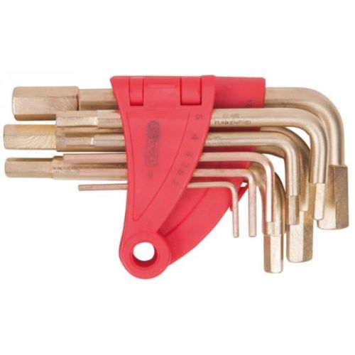 Jeu de 9 clés mâles BRONZEPLUS sur support KS TOOLS 963.1513 photo du produit Secondaire 1 L