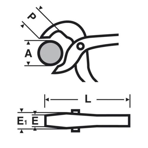 Pince sanitaire grande capacité 3 positions de réglage VIRAX 011324 photo du produit Secondaire 1 L