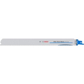 Lot de 5 lames de scie sabre Bosch Pro précision métal S1237HBF bi-métal 300 mm - 2608659000 photo du produit Principale M