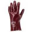 Gants de protection chimique PVC rouge 27 cm T.9 COVERGUARD 3509 photo du produit