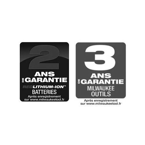 Pack 2 batteries MXF NRG-406 MX FUEL 6.0 Ah + chargeur - MILWAUKEE TOOL - 4933479160 pas cher Secondaire 1 L