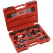 Coffret repousse piston mécanique avec vis D/G et jeu de coupelle - SAM OUTILLAGE - 3110-2 pas cher