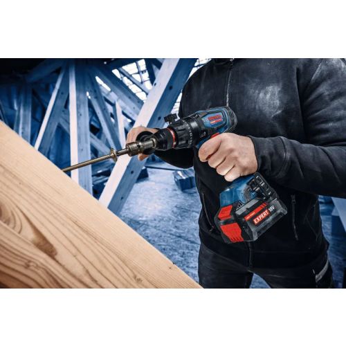 Perceuses-visseuses &agrave; percussion EXSB18V-150 + 2 batteries 8 Ah + 1 batterie 5,5 Ah + chargeur GAL + L-BOXX BOSCH EXPERT 06019R3202 photo du produit Secondaire 7 L