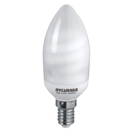 Lampe fluo-compacte MINI-LYNX FLAMME Sylvania 827 E14 7 W - 0035303 photo du produit Principale M