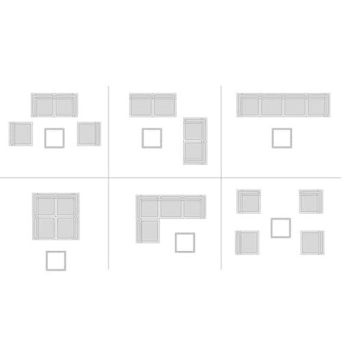 Ensemble modulaire VÉRONE - SHAF - 55443 pas cher Secondaire 1 L