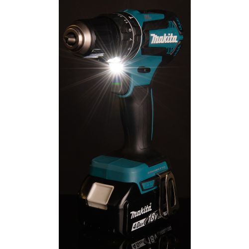 Perceuse-visseuse à percussion 18 V + 2 batteries 3 Ah + chargeur rapide coffret MAKPAC MAKITA DHP485RFJ photo du produit Secondaire 19 L