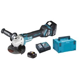 Meuleuse 18 V Makita DGA513RTJ 125 mm + 2 batteries 18 V 5 Ah + chargeur + Makpac photo du produit Principale M