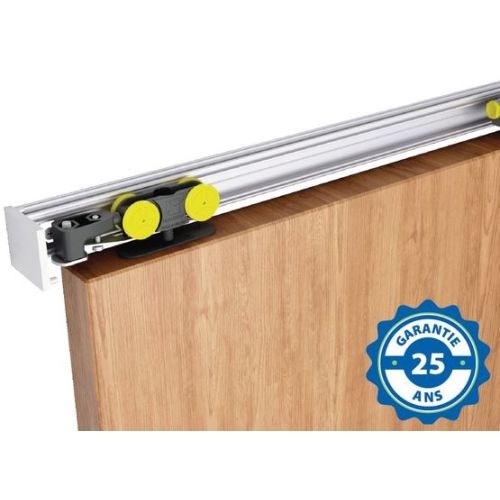 Ensemble SAF-SLIM anodisé naturel 2 m force 80 kg MANTION SAF-S82D-195-2 photo du produit Secondaire 2 L