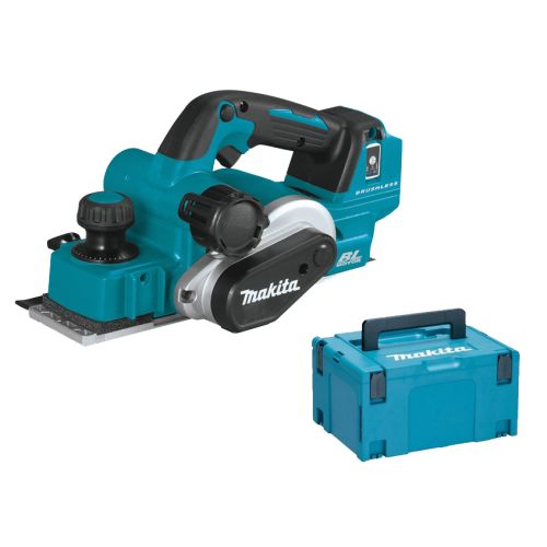 Rabot 18V (sans batterie ni chargeur) en coffret MAKPAC 3- MAKITA - DKP181ZJ pas cher