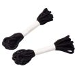 Lacets chaussures sous bague 0,9 m noir S24 LACBAG90-N photo du produit