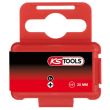 Boîte de 5 embouts de vissage 1/4'' Phillips 25 mm PH0 KS TOOLS 911.2394 photo du produit Secondaire 2 S