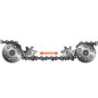 Rouleau de chaîne S93G maillons 3/8'' / 1,3 mm HUSQVARNA 585404201 photo du produit Secondaire 4 S