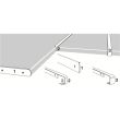 Profilé aluminium bordure bord droite 2/4R 38 mm R0 / 2 mm x 670 mm NORDLINGER 680151 photo du produit Secondaire 1 S