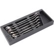 Module ABS 1/3 de 6 clés mixtes 50A grande dimension SAM OUTILLAGE 50A-J6M photo du produit