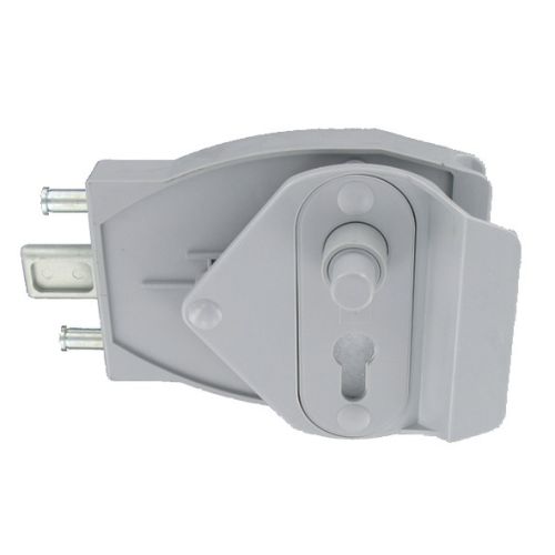 Serrure à bouton poussoir gris TIRARD EE571301 photo du produit