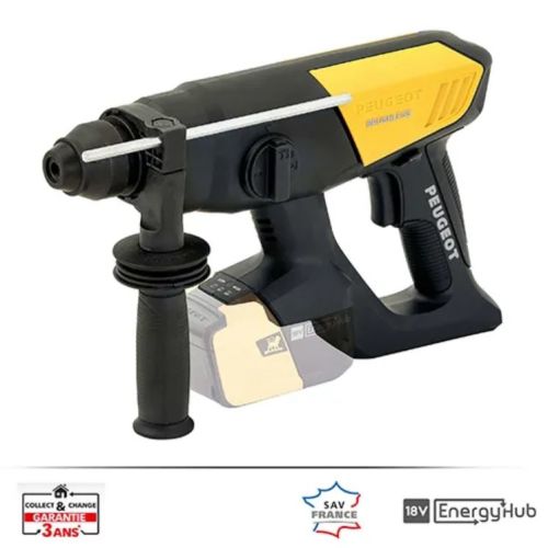 Marteau perforateur 18 V EnergyPunch-18VBL (sans batterie ni chargeur) PEUGEOT OUTILLAGE 250331 photo du produit Secondaire 1 L