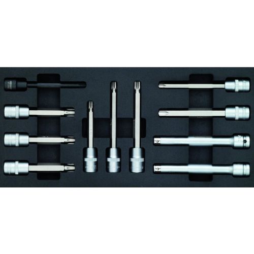 Coffret de 11 douilles tournevis pour vis de culasse KS TOOLS 911.4460 photo du produit Secondaire 1 L
