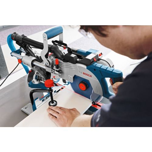Scie radiale 1600 W GCM 8 SDE Professional avec système de serrage BOSCH 0601B19200 photo du produit Secondaire 2 L