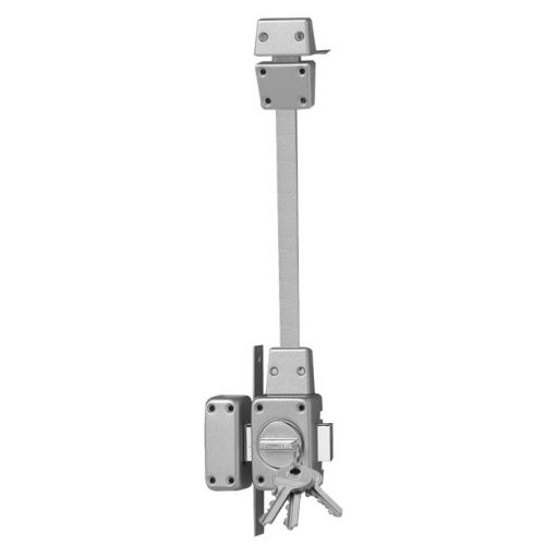 Verrou 2 points en applique Zenith 1520 à bouton cylindre de 45mm gauche - ISEO - 15200455.5 pas cher