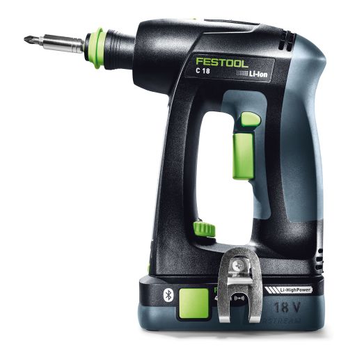 Perceuse-visseuse 18 V C 18-Basic-4.0 + 1 batterie 4 Ah + Systainer FESTOOL 577050 photo du produit Secondaire 2 L