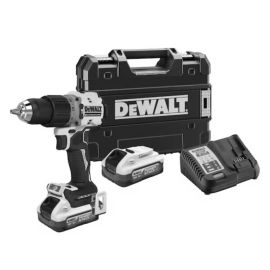 Visseuse à percussion 18V XR Dewalt DCD805H2T-QW POWERSTACK + 2 batteries 5 Ah + chargeur + coffret T-STAK pas cher Principale M