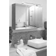 Spot de salle de bains avec éclairage LED Chrome 5,2x80cm - PRADEL - 680123 pas cher Secondaire 1 S