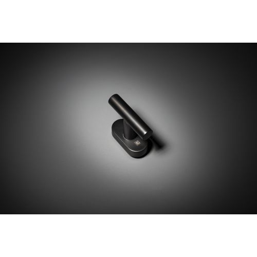 Poignée de fenêtre JADE PF05N inox 1994 noire - HERACLES - B-INOX-PF05N pas cher Secondaire 7 L