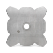 Disque à herbe 255-4 D 255 mm 4 dents 20 mm pour débroussailleuses HUSQVARNA 578443901 photo du produit